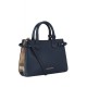 Replica Borsa media a quadri House Check Blu scuro Outlet Borsa media a quadri House Check Blu scuro imitazioni perfette