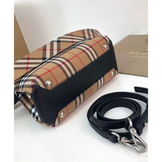 Replica piccolo striscione in nero check vintage Outlet piccolo striscione in nero check vintage imitazioni perfette