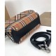 Replica piccolo striscione in nero check vintage Outlet piccolo striscione in nero check vintage imitazioni perfette