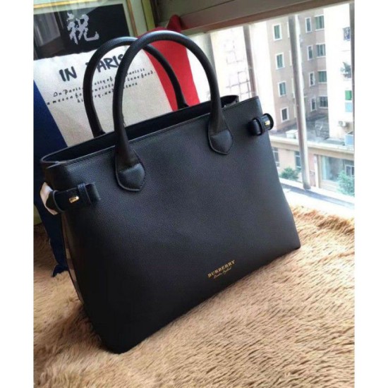 Replica Borsa media a quadri House Check nera Outlet Borsa media a quadri House Check nera imitazioni perfette