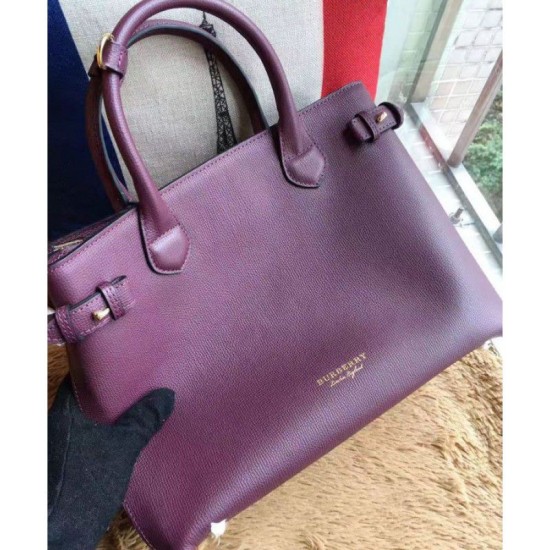 Replica Medium Banner House Check Tote Malva Outlet Medium Banner House Check Tote Malva imitazioni perfette