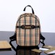 Replica Zaino piccolo in nylon con motivo Vintage check marrone Outlet Zaino piccolo in nylon con motivo Vintage check marrone imitazioni perfette