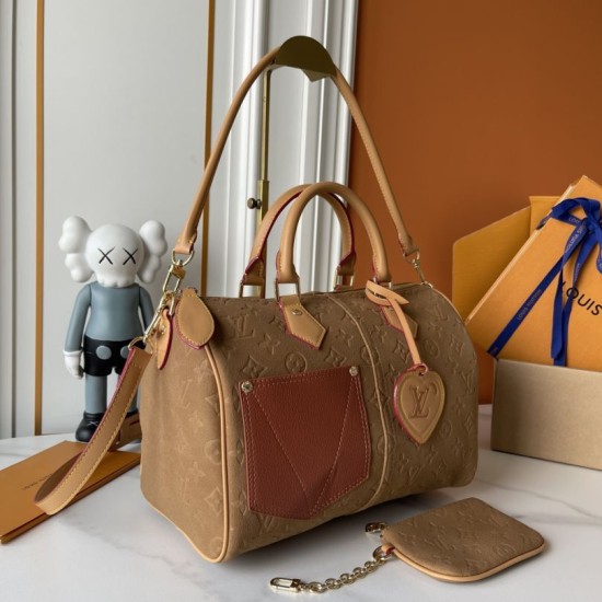 Replica Perfetta Borsa LV Speedy Bandoulière 30 Camoscio marrone Imitazioni Perfetta Replica Perfetta Borsa LV Speedy Bandoulière 30 Camoscio marrone