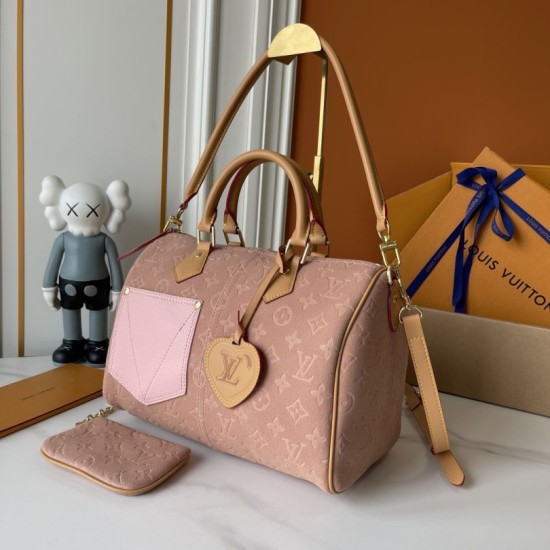 Replica Perfetta Borsa LV Speedy Bandoulière 30 Camoscio marrone Imitazioni Perfetta Replica Perfetta Borsa LV Speedy Bandoulière 30 Camoscio marrone