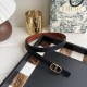 Replica Cintura reversibile Dior 30 Montaigne 20 mm nera/blu/marrone Replica Cintura reversibile Dior 30 Montaigne 20 mm nera/blu/marrone