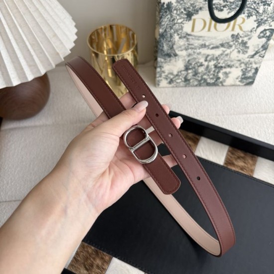 Replica Cintura reversibile Dior 30 Montaigne 20 mm nera/blu/marrone Replica Cintura reversibile Dior 30 Montaigne 20 mm nera/blu/marrone
