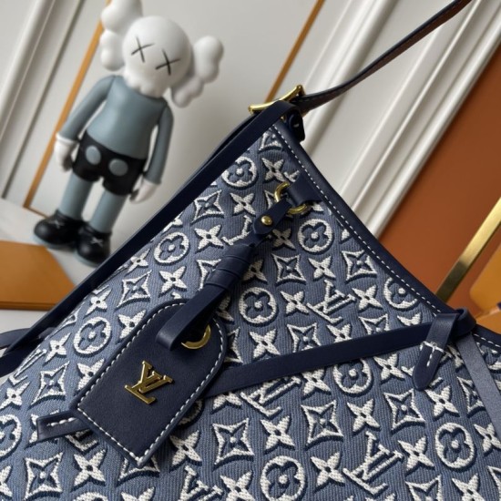 Replica Borsa hobo LV CarryAll PM M2A184 blu Replica Borsa hobo LV CarryAll PM M2A184 blu