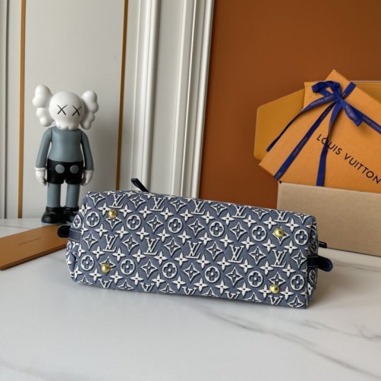 Replica Borsa hobo LV CarryAll PM M2A184 blu Replica Borsa hobo LV CarryAll PM M2A184 blu