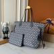Replica Borsa LV M2A096 Neverfull MM Blu Replica Borsa LV M2A096 Neverfull MM Blu