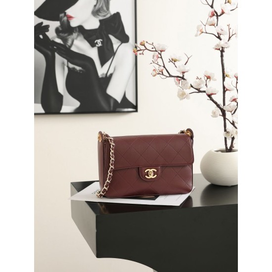 Replica Borsa a spalla con patta Chanel 26K AS6625 Nero