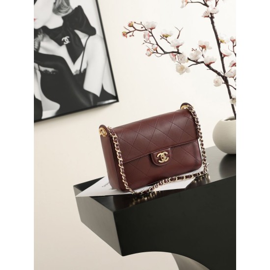 Replica Borsa a spalla con patta Chanel 26K AS6625 Nero