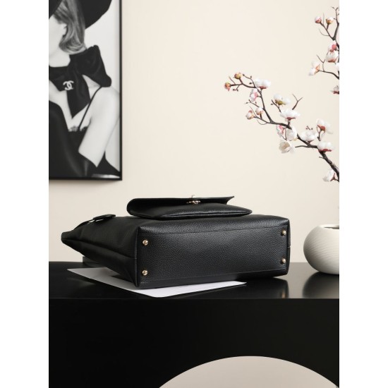 Replica Borsa shopping grande Chanel AS6483 Nero Replica Borsa shopping grande Chanel AS6483 Nero