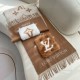 Replica Sciarpa/scialle LV con tasche in cashmere 46x190cm Replica Sciarpa/scialle LV con tasche in cashmere 46x190cm