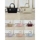 Replica Borsa Dior Toujours con tracolla in pelle di vitello Macrocannage
