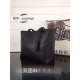 Riproduzione Fedele Haymarket Check Reversible Tote Borse Nero imitazioni Replica Alta Qualità Haymarket Check Reversible Tote Borse Nero