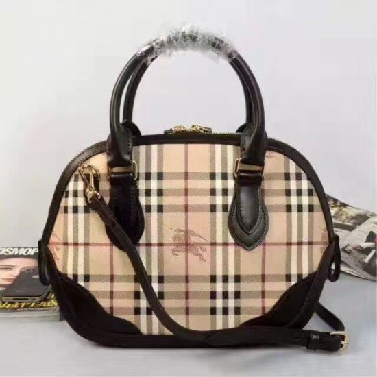 Replica Alta Qualità Haymarket House Check Tote Borse Nero