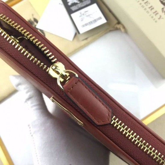 Riproduzione Fedele replica House Check Portafoglio B8849 Marrone imitazioni Replica Alta Qualità House Check Portafoglio B8849 Marrone