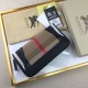 Riproduzione Fedele Alta gamma replica House Check Portafoglio B8849 Nero imitazioni Replica Alta Qualità Alta gamma House Check Portafoglio B8849 Nero