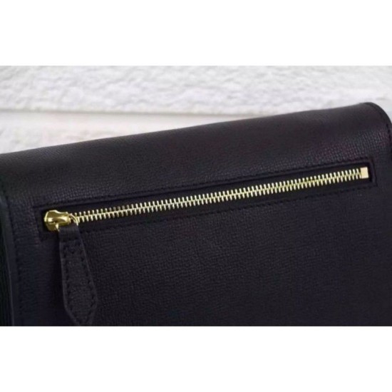 Riproduzione Fedele Macken House Check Crossbody Borse Nero imitazioni Replica Alta Qualità Macken House Check Crossbody Borse Nero