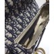 Borsa da Saddle Christian Dior M0446 Blu Scuro Dupe Perfetta Cloni Firmate Borsa da Saddle Christian Dior M0446 Blu Scuro imitazioni