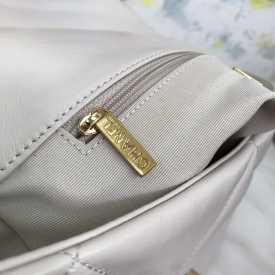 Dettagli perfetti Borsa Large 19 in lana tweed con patta AS1161 AS1160 Beige Dupe Perfetta Cloni Firmate Dettagli perfetti Borsa Large 19 in lana tweed con patta AS1161 AS1160 Beige imitazioni