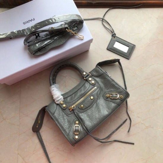 Balenciaga 295S Classic Mini City Gold Dupe Perfetta Cloni Firmate Balenciaga 295S Classic Mini City Gold imitazioni