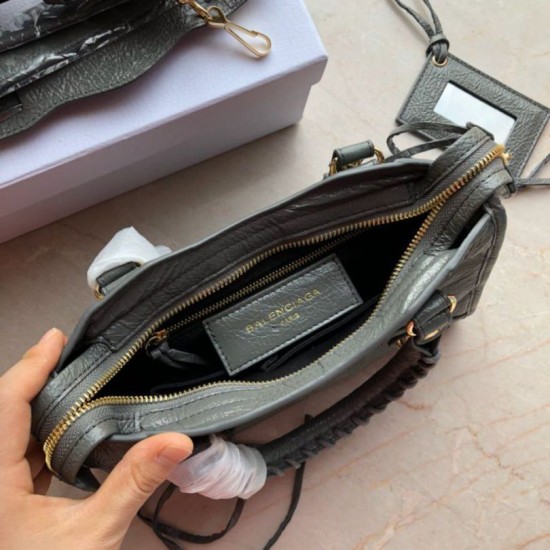 Balenciaga 295S Classic Mini City Gold Dupe Perfetta Cloni Firmate Balenciaga 295S Classic Mini City Gold imitazioni