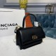 Borse Replica Alta Qualità a tracolla Balenciaga Sharp XS Satchel nera Dupe Perfetta Cloni Firmate Borse Replica Alta Qualità a tracolla Balenciaga Sharp XS Satchel nera imitazioni