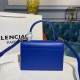 Borse Replica Alta Qualità a tracolla Balenciaga Sharp XS Satchel blu Dupe Perfetta Cloni Firmate Borse Replica Alta Qualità a tracolla Balenciaga Sharp XS Satchel blu imitazioni