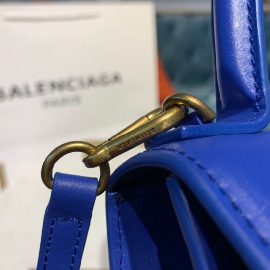 Borse Replica Alta Qualità a tracolla Balenciaga Sharp XS Satchel blu Dupe Perfetta Cloni Firmate Borse Replica Alta Qualità a tracolla Balenciaga Sharp XS Satchel blu imitazioni