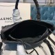 Cloni Firmate Borsa logo Balenciaga Manico Allover chiaretto imitazioni