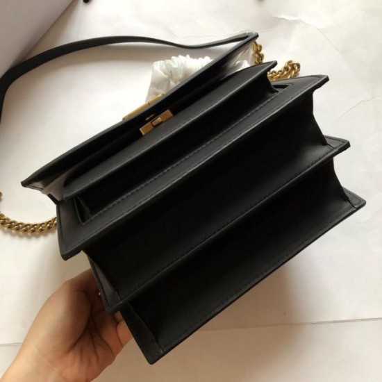 Cloni Firmate replica a catena Sharp Balenciaga Nera imitazioni
