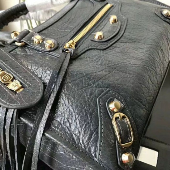 Borsa a cremagliera Balenciaga Classic Metallic Edge City agnello Dupe Perfetta Cloni Firmate Borsa a cremagliera Balenciaga Classic Metallic Edge City agnello imitazioni