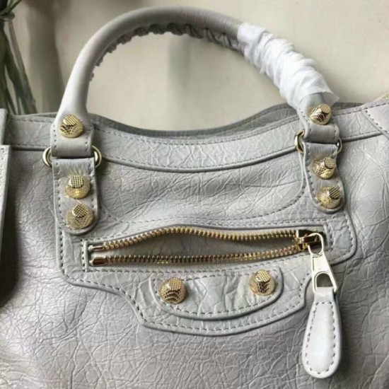 Balenciaga Classic Metallic Edge City Borse Imitazioni agnello con fessure per sabbiatura Beige Dupe Perfetta Cloni Firmate Balenciaga Classic Metallic Edge City Borse Imitazioni agnello con fessure per sabbiatura Beige imitazioni