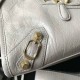 Balenciaga Classic Metallic Edge City Borse Imitazioni agnello con fessure per sabbiatura Beige Dupe Perfetta Cloni Firmate Balenciaga Classic Metallic Edge City Borse Imitazioni agnello con fessure per sabbiatura Beige imitazioni