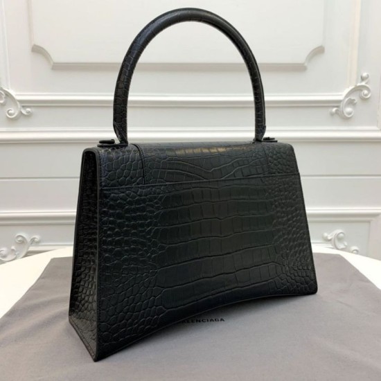 Balenciaga Grande 92940 Clessidra Borse Nero Dupe Perfetta Cloni Firmate Balenciaga Grande 92940 Clessidra Borse Nero imitazioni
