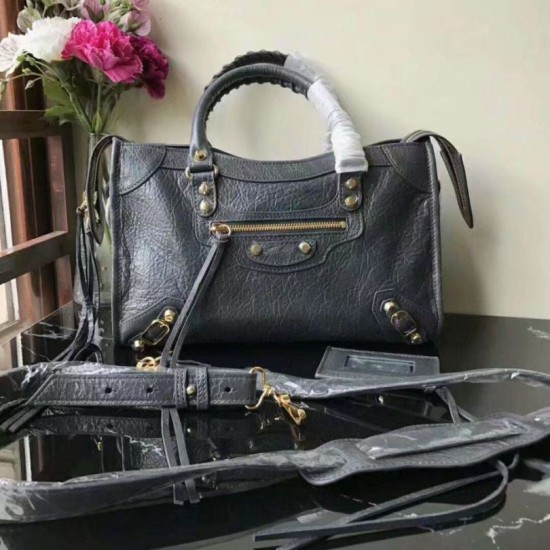 Borsa a cremagliera Balenciaga Classic Metallic Edge City agnello Dupe Perfetta Cloni Firmate Borsa a cremagliera Balenciaga Classic Metallic Edge City agnello imitazioni