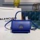 Borse Replica Alta Qualità a tracolla Balenciaga Sharp XS Satchel blu Dupe Perfetta Cloni Firmate Borse Replica Alta Qualità a tracolla Balenciaga Sharp XS Satchel blu imitazioni