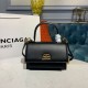 Borse Replica Alta Qualità a tracolla Balenciaga Sharp XS Satchel nera Dupe Perfetta Cloni Firmate Borse Replica Alta Qualità a tracolla Balenciaga Sharp XS Satchel nera imitazioni