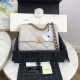 Dettagli perfetti Borsa Large 19 in lana tweed con patta AS1161 AS1160 Beige Dupe Perfetta Cloni Firmate Dettagli perfetti Borsa Large 19 in lana tweed con patta AS1161 AS1160 Beige imitazioni