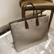 Borsa tote YSL Saint Laurent Rive Gauche grigia Dupe Perfetta Cloni Firmate Borsa tote YSL Saint Laurent Rive Gauche grigia imitazioni
