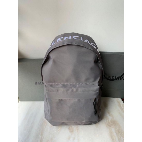 Zaino Ruota Balenciaga Nylon Grigio Dupe Perfetta Cloni Firmate Zaino Ruota Balenciaga Nylon Grigio imitazioni