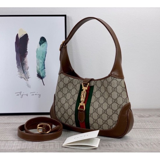 Jackie 1961 Small Hobo Bag 636706 Caffè Dupe Perfetta Cloni Firmate Jackie 1961 Small Hobo Bag 636706 Caffè imitazioni