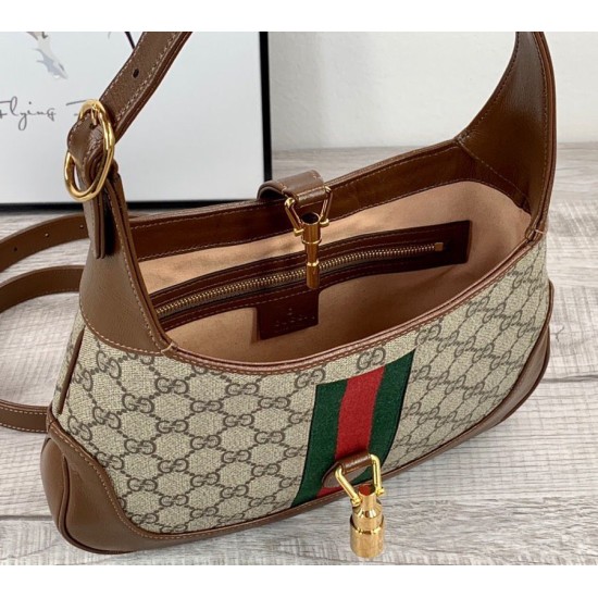 Jackie 1961 Small Hobo Bag 636706 Caffè Dupe Perfetta Cloni Firmate Jackie 1961 Small Hobo Bag 636706 Caffè imitazioni