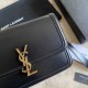 Borsa YSL Saint Laurent Solferino media con monogramma nera Dupe Perfetta Cloni Firmate Borsa YSL Saint Laurent Solferino media con monogramma nera imitazioni