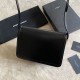 Borsa YSL Saint Laurent Solferino media con monogramma nera Dupe Perfetta Cloni Firmate Borsa YSL Saint Laurent Solferino media con monogramma nera imitazioni