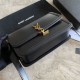Borsa YSL Saint Laurent Solferino media con monogramma nera Dupe Perfetta Cloni Firmate Borsa YSL Saint Laurent Solferino media con monogramma nera imitazioni