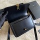 Borsa YSL Saint Laurent Solferino media con monogramma nera Dupe Perfetta Cloni Firmate Borsa YSL Saint Laurent Solferino media con monogramma nera imitazioni