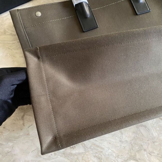 Imitazione YSL Saint Laurent Rive Gauche Tote Bag Caffè Dupe Perfetta Cloni Firmate Imitazione YSL Saint Laurent Rive Gauche Tote Bag Caffè imitazioni
