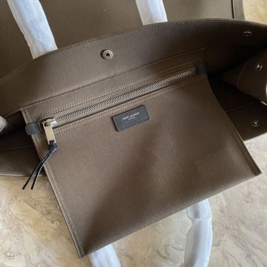 Imitazione YSL Saint Laurent Rive Gauche Tote Bag Caffè Dupe Perfetta Cloni Firmate Imitazione YSL Saint Laurent Rive Gauche Tote Bag Caffè imitazioni